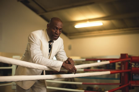 Former champion boxer delivers knockout performance