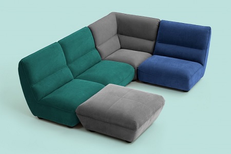 Modular sofa provides comfort & flexibility in challenging environments