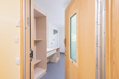 A smart choice of doorset for Kent PICU refurb