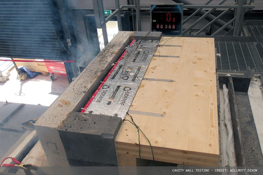 Fire safety testing closes gap in construction